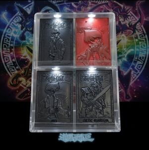 (Lot Of 4) 1996 Yu-Gi-Oh! Seto Kaiba/Joey Wheeler/Celtic Guardian/ Hard Plastic